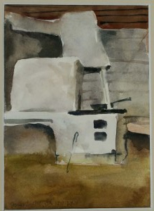Jarosław FILIPEK, Piec w wiejskiej chałupie, 1991 (235)
