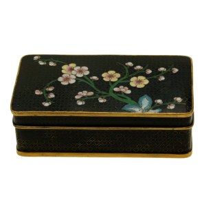 Jewelry casket, China l. 70/80 te. 20th century. (239)