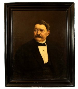 Karol MILLER (1835 Częstochowa - 1920 Warszawa), Portret mężczyzny (253)