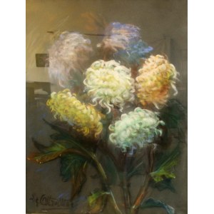 Leokadia OSTROWSKA (1875 -1952), Chrysanthemen (254)