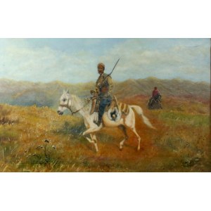 Author unrecognized, Caucasian rider (263)