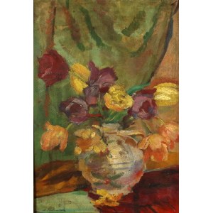 Zdzislaw PRZEBINDOWSKI (1902-1986), Flowers in a vase (342)