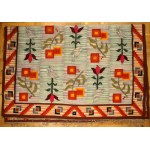 Karol Józef Tichy (1871 Bursztyn - 1939 Warsaw), Kilim with geometric motif (344)