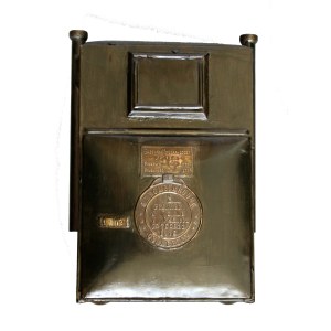 Polish gas meter from the period of the Second Republic. Municipal Gasworks in Lodz, 1931 (539).