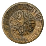 Placard, Silesian eagle, bronze (706)