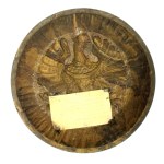 Placard, Silesian eagle, bronze (706)