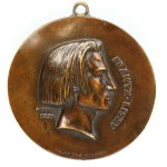 Franz Liszt plaque, excerpted by Minter. Unique (935)