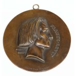 Franz Liszt plaque, excerpted by Minter. Unique (935)
