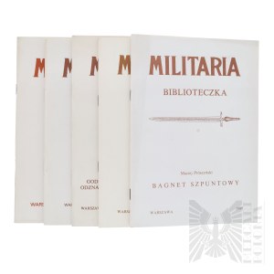Set of 5 Brochures  Militaria Library  Wieslaw Kluczynski