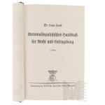 III Rzesza Ksiązka „Nationalsozialistisches Handbuch für Recht und Gesetz” Hans Frank 1935
