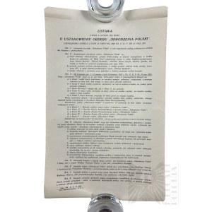 II Republic Statute of the Order of Polonia Restituta