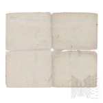 PSZnZ Excerpt from the Order of Receipt of Army Medal and Certificate of Transfer to the Disposition of British Authorities - Waclaw Witness Army Training Center