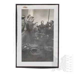 II RP Photo of a Group of Officers in a Workshop