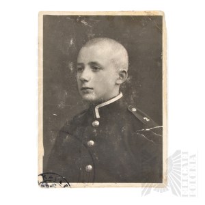 II RP Photograph of a Boy in a Cadet Uniform
