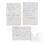 PSZnZ Set of Prints of 3 Photographs From a Visit to Jerusalem 1940.