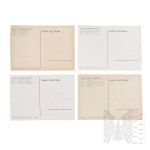PRL Large Set of Postcards Destroyed Warsaw