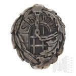 II RP Badge of the Association of Former Political Prisoners with Legitimation - Franciszek Pasich Sosnowiec