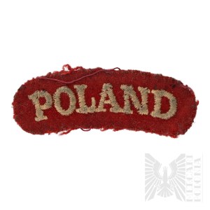 PSZnZ Single patch Poland - Wincenty Tomaszewski - Carpathian Lancers Regiment