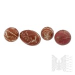 PSZnZ Set of Four Patriotic Easter Eggs