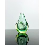 Miloslav Klinger (1922 - 1999), Uranium Glass Vase - Železný Brod Glassworks