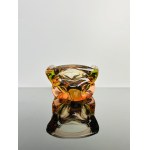 Kunstglasschale, Tschechoslowakei Heißgeformtes Glas, 1960er-1970er Jahre