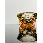 Kunstglasschale, Tschechoslowakei Heißgeformtes Glas, 1960er-1970er Jahre