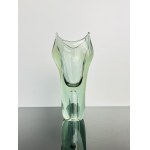 Miloslav Klinger (1922 - 1999), Alexandrite Glass Vase by Železný Brod (ZVS), Organic Handmade Form