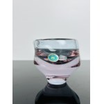 Alexandrite Glass Ashtray, Iron Brod Glassworks, 1960s