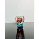 Josef Rozinek (1911 - 1992), Art Ashtray Spectrum of Colors, Glassworks Nový Bor, 20th Century