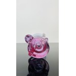 Miloslav Klinger (1922 - 1999), Elegante Alexandrit-Kunstglasvase, Glashütte Železný Brod, 28 cm, Muster 70023/28