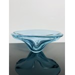 Miloslav Klinger (1922 - 1999), Massive Alexandrite Bowl by Zelezny Brod Glassworks