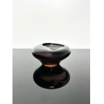 Miloslav Klinger (1922 - 1999), Topaz Glass Ashtray, Železný Brod Glassworks, 1960s SET#4