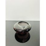 Miloslav Klinger (1922 - 1999), Topaz Glass Ashtray, Železný Brod Glassworks, 1960s SET#4