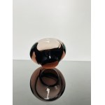 Miloslav Klinger (1922 - 1999), Topaz Glass Ashtray, Železný Brod Glassworks, 1960s SET#4
