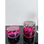 Jaroslav Svoboda (1937), Rare set of Vases and Jardiniere, Škrdlovice Glassworks, Year 1974, Pattern 7425