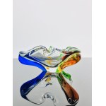 František Zemek (1913 - 1960), Art Glass Ashtray Rhapsody Collection, Mstišov Glassworks, 1960, Pattern 53424/17