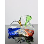 František Zemek (1913 - 1960), Art Glass Ashtray Rhapsody Collection, Mstišov Glassworks, 1960, Pattern 53424/17