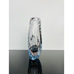 Jaroslav Beránek (1927 - 2005), Sommerso Glass Vase, Škrdlovice Glassworks, Year 1954, Pattern 5473/1