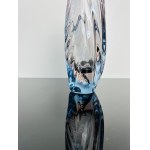 Jaroslav Beránek (1927 - 2005), Sommerso Glass Vase, Škrdlovice Glassworks, Year 1954, Pattern 5473/1