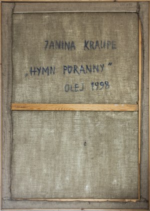 KRAUPE-ŚWIDERSKA JANINA, Hymn poranny, 1998