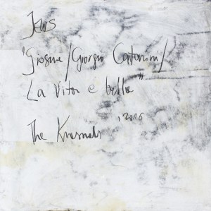 THE KRASNALS, Życie jest piękne. La vita e bella. Giosue. Giorgio Cantarini z cyklu Jews, 2016