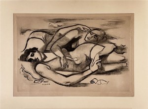 André LHOTE (1885-1962), Przyjaciółki na plaży, 1960