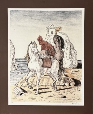 Girogio Di Chirico (1888 - 1978), Cavalli di Achille ( konie Achillesa)