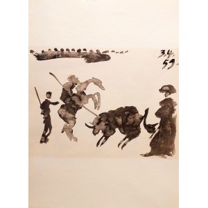 Pablo Picasso (1881 - 1973), From the series Toros y Toreros (Bulls and Treadors), 1961