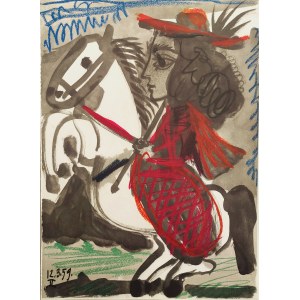 Pablo Picasso (1881 - 1973), Jacqueline'', From the series Toros y Toreros, 1961