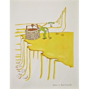 Antoine de Saint-Exupéry (1900 - 1944), The Little Prince at the Well from the series The Little Prince, 2023 (1943)