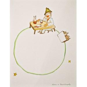 Antoine de Saint-Exupéry (1900 - 1944), Drunk on the Planet from the series The Little Prince, 2023 (1943)