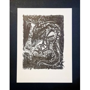 Pablo Picasso (1881-1973), Le Lezard (aszczurk) from a series of 31 engravings to Buffon's texts, 1970