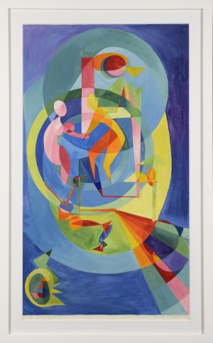 Ewa KURYLUK (ur. 1946), Geomeros XIX, 1967