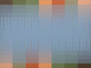 Richard ANUSZKIEWICZ (1930-2020), Soft dusty blue, 1975